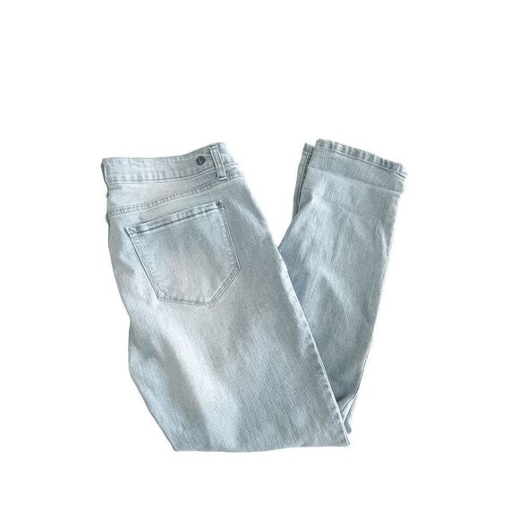 Kensie Womens Denim Jeans Skinny High Rise Light Blue Wash Size 10 - Picture 1 of 10